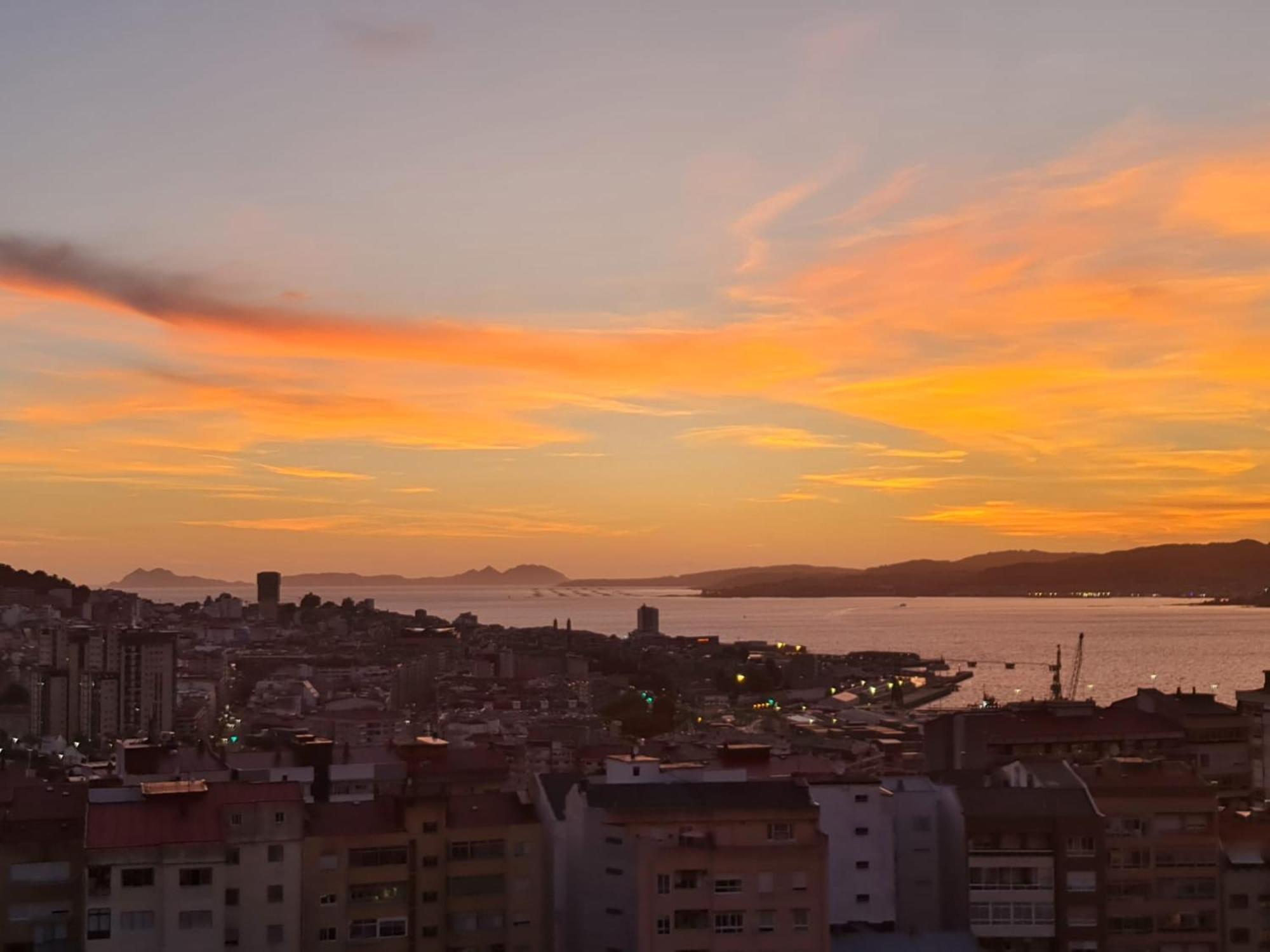 Fabuloso Apartamento Con Vistas A La Ria De Vigo Exterior photo